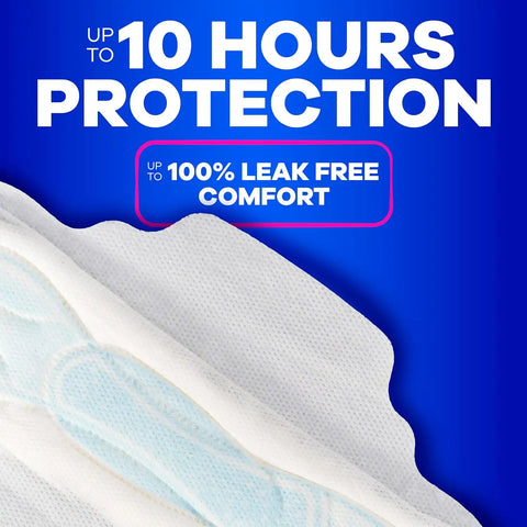 Always Maxi Feminine Pads with Wings for Women, Size 2, Long Super Absorbency, Unscented 60 Count