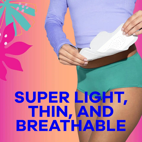 Always Radiant Teen Pads, Size 1, Regular, with Wings, Unscented, 28 Count